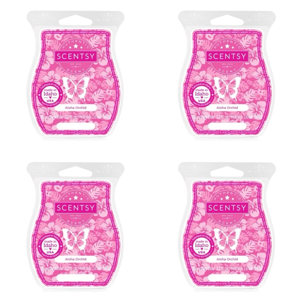 Scentsy Aloha Orchid - Set of 4